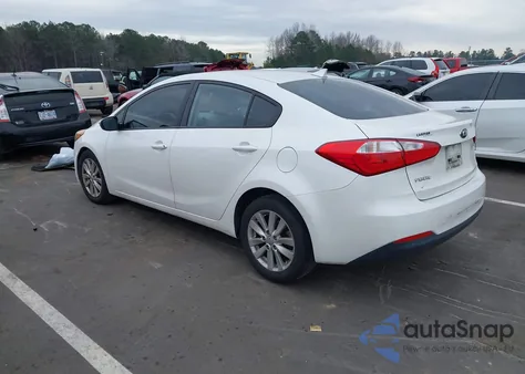 2015 Kia Forte Lx из США, поврежденный, VIN KNAFX4A60F5400696